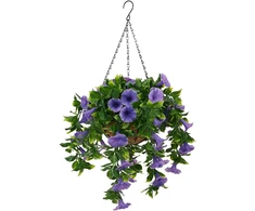 Dirbtinės gėlės Violetinė 66 x 75 x 70 cm PE ir plienas