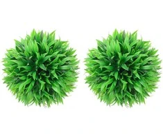 Dirbtiniai buksmedžio krūmai, 2vnt., 20cm, rutulio formos