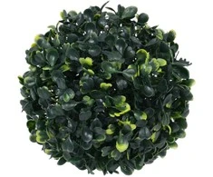 Dirbtiniai buksmedžio krūmai, 2vnt., 22cm, rutulio formos