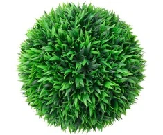 Dirbtiniai buksmedžio krūmai, 2vnt., 38cm, rutulio formos