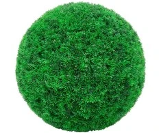 Dirbtiniai buksmedžio krūmai, 2vnt., 45cm, rutulio formos