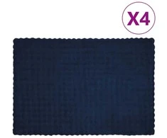 Neslystanti antklodė iš dirbtinio triušio kailio Olite 4 pcs