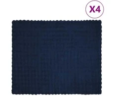 Neslystanti antklodė iš dirbtinio triušio kailio Olite 4 pcs