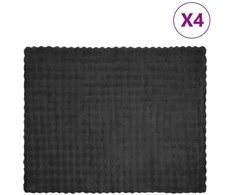 Neslystanti antklodė iš dirbtinio triušio kailio Olite 4 pcs
