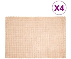 Neslystanti antklodė iš dirbtinio triušio kailio Olite 4 pcs