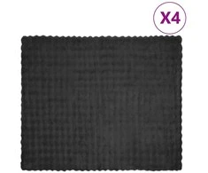 Neslystanti antklodė iš dirbtinio triušio kailio Olite 4 pcs