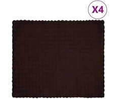 Neslystanti antklodė iš dirbtinio triušio kailio Olite 4 pcs