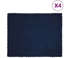 Neslystanti antklodė iš dirbtinio triušio kailio Olite 4 pcs