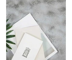 Neslystanti antklodė iš dirbtinio triušio kailio Olite 4 pcs