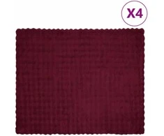 Neslystanti antklodė iš dirbtinio triušio kailio Olite 4 pcs