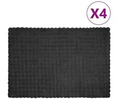Neslystanti antklodė iš dirbtinio triušio kailio Olite 4 pcs