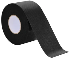 Dirbtinio žolės juosta su klijais Juoda 5 cm x 10 m