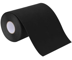 Dirbtinio žolės juosta su klijais Juoda 15 cm x 20 m