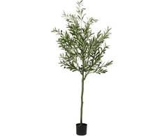 Dirbtinis alyvmedis, žalios spalvos, 180cm, 700 lapų