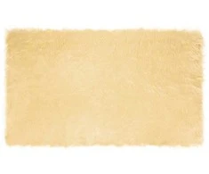 Dirbtinio avių kailio kilimas TAFALLA Kreminė 100 x 200 cm
