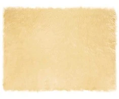 Dirbtinio avių kailio kilimas TAFALLA Kreminė 160 x 230 cm