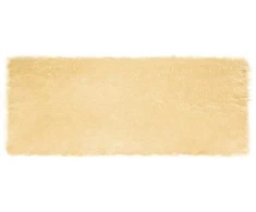 Dirbtinio avių kailio kilimas TAFALLA Kreminė 80 x 200 cm