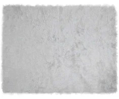 Dirbtinio avių kailio kilimas TAFALLA Pilka 240 x 340 cm