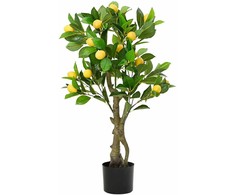 Dirbtinis citrinmedis, žalios spalvos, 90cm, 234 lapai