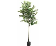 Dirbtinis fikusas, žalios spalvos, 170cm, 756 lapai