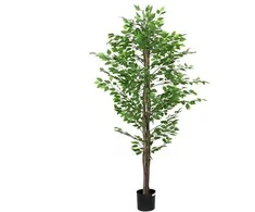 Dirbtinis fikuso augalas, žalios spalvos, 200cm, 1260 lapai