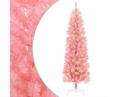 Dirbtinis lieknas Kalėdų medis 210 cm 300 LED Šilta balta