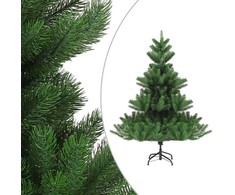 Dirbtinis normandiškas kėnis su LED/žaisliukais, žalias, 210cm