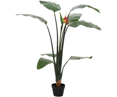 Dirbtinis Strelitzia Augalas Žalia 70 x 18 x 155 cm