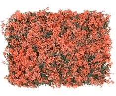 Dirbtinių klevo lapų tvoros, 24vnt., raudonos, 40x60cm