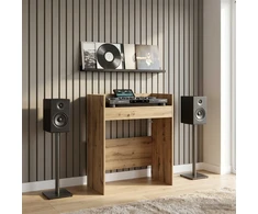 DJ stalas Artisano ąžuolo 102 x 45 x 102 cm Apdirbta mediena