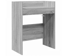 DJ stalas Pilka Sonoma 102 x 45 x 102 cm Apdirbta mediena