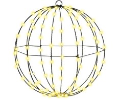 Dovana su 120 LED Šilta balta 40 cm metalas