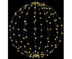 Dovana su 192 LED Šilta balta 59,5 x 59,5 x 63 cm metalas