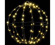 Dovana su 96 LED Šilta balta 30 cm metalas