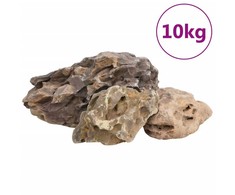 Drakono akmenys, pilkos spalvos, 10kg, 10–40cm