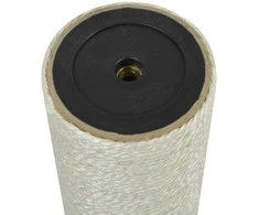 Draskyklė katėms, stovas, 8x45 cm, 10 mm, smėlio spalvos