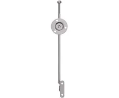 Trūkčiojimo svirtis 2 pcs Sidabro 190 mm Geležis