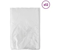 Dulkių lakštas 12 pcs Skaidrus 400 x 500 cm HDPE