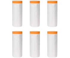 Dulkių lapas su klijuojama juosta 6 pcs Skaidrus 210 x 2000 cm