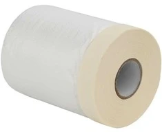 Dulkių lapas su lipnia juosta 12 vnt. Skaidrus 55 x 3300 cm