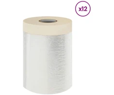 Dulkių lapas su lipnia juosta 12 pcs Skaidrus 30 x 3300 cm HDPE
