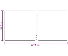 Dulkių lapas su lipnia juosta 12 vnt. Skaidrus 110 x 3300 cm