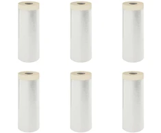 Dulkių lapas su lipnia juosta 6 pcs Skaidrus 210 x 2000 cm HDPE