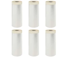 Dulkių lapas su lipnia juosta 6 pcs Skaidrus 110 x 3300 cm HDPE