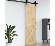 Duris NARVIK Natūrali 70 x 210 cm Kietos pušies medžio durys