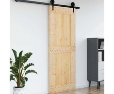 Duris NARVIK Natūrali 85 x 210 cm Kietos pušies medžio durys
