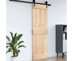 Duris NARVIK Natūrali 85 x 210 cm Kietos pušies medžio durys