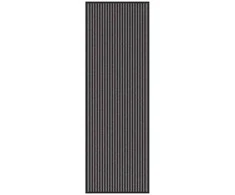 Durų kilimėlis Juoda 60 x 180 cm Polipropilenas