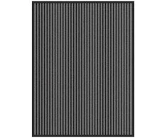 Durų kilimėlis Juoda 80 x 120 cm Polipropilenas