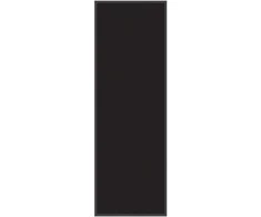 Durų kilimėlis, juodos spalvos, 60x180cm